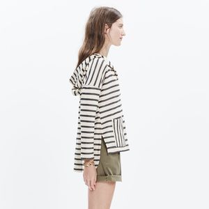 Madewell Striped Hoodie
